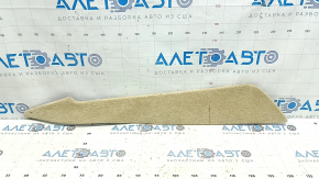 Center console trim, side lower left BMW 5 F10 11-16, beige cloth Venetobeige