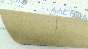 Center console trim, side lower left BMW 5 F10 11-16, beige cloth Venetobeige