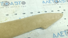 Center console trim, side lower left BMW 5 F10 11-16, beige cloth Venetobeige