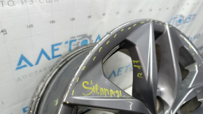 Wheel R17 x 7J ET40 Toyota Sienna 21-24 Dicastal curb