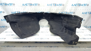 The front right fender liner of a Toyota Sienna 21-24 has a torn fastener.