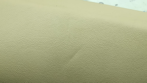 2nd row seat side panel, left, BMW 5 F10 14-16, beige leather, DAKOTA Venetobeige, wrinkled