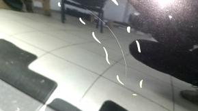 Bare rear left door BMW 3 F30 12-18 black 475, scratches