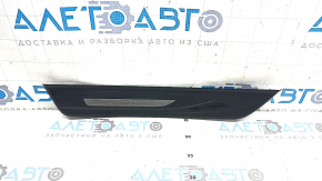 Outer rear left door sill trim for BMW 5 Series F10 11-16, black, scratches
