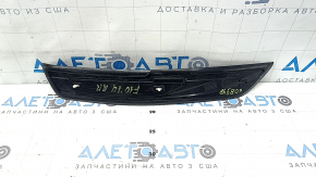 BMW 5 Series F10 11-16 black outer rear door sill trim, scratches