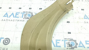 BMW 5 Series F10 11-16 Front Lower Left Pillar Trim, Beige, Venetobeige, for cleaning