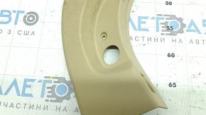 BMW 5 Series F10 11-16 Front Lower Left Pillar Trim, Beige, Venetobeige, for cleaning