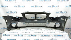 Bare front bumper for BMW 5 F10 14-16 with parking sensors and no cameras