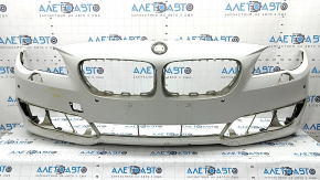 Bare front bumper for BMW 5 F10 14-16 with parking sensors and no cameras
