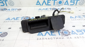 External trunk lid handle with button for opening the Mercedes C-class W205 19-21 under the camera