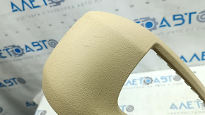Driver's seat control cover for BMW 5 F10 11-16 beige Venetobeige, needs cleaning, scratches