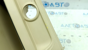 Rear center console trim for BMW 5 F10 11-16 beige Venetobeige, scratches, needs cleaning