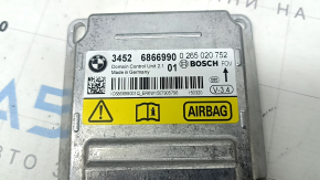 SRS airbag module, airbag computer, BMW 5 F10 14-16 without cruise control