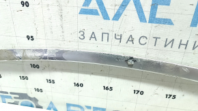Upper front right door molding for Mercedes C-class W205 15-21, chrome, glued on