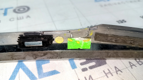 Mercedes C-class W205 trunk lid molding, chrome, broken fastener, chipped chrome