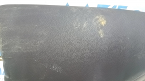 Right rear seat side trim for Mercedes C-class W205 15-21, dark gray leather, dry-cleanable, dented, corrosion