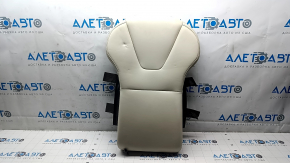 Upper interior driver's seat upholstery for Tesla Model X 16-21, beige leather, heated
