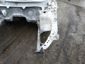 Front left quarter panel for Mazda 6 18-21 on the body, with eyelash, white