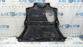 Front engine guard for BMW 3 Series F30 4D 13-18 AWD, metal, type 2, rusty