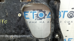Front engine guard for BMW 3 Series F30 4D 13-18 AWD, metal, type 2, rusty