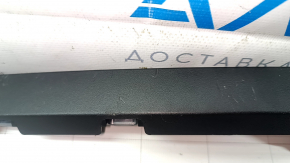 Tesla Model X 16-21 black driver's seat lower trim with scratches