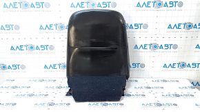 Lexus CT200h 11-13 passenger seat back upholstery, black leather, heated, wrinkled