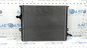 BMW 3 F30 17-18 B46 intercooler radiator with bent tubes and bent honeycombs