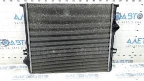 BMW 3 F30 17-18 B46 intercooler radiator with bent tubes and bent honeycombs