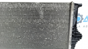 BMW 3 F30 17-18 B46 intercooler radiator with bent tubes and bent honeycombs
