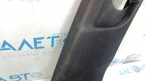 Mercedes C-class W205 15-21 center pillar trim, upper right belt, black, needs cleaning, scratches
