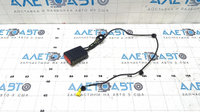 Infiniti QX30 17-19 passenger seat belt latch, black, with sensor