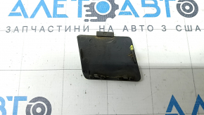 BMW 5 F10 14-16 rear bumper tow hook cap broken mount, scratch