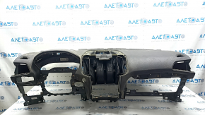 Ford Edge 19-24 black front dashboard with AIRBAG start-stop, needs dry cleaning, broken mount, rusty squib