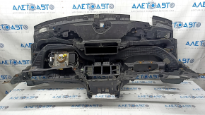 Ford Edge 19-24 black front dashboard with AIRBAG start-stop, needs dry cleaning, broken mount, rusty squib