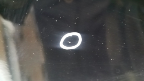 Tesla Model 3 18-20 black PBSB rear right door assembly, chips, scratches on the edge, blistered paint