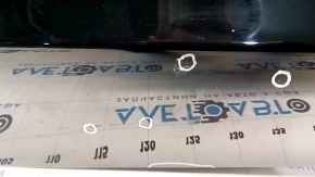 Tesla Model 3 18-20 black PBSB rear right door assembly, chips, scratches on the edge, blistered paint
