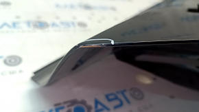 Tesla Model 3 18-20 black PBSB rear right door assembly, chips, scratches on the edge, blistered paint