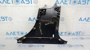 Mercedes C-class W205 15-21 black center pillar trim, lower left, scratches