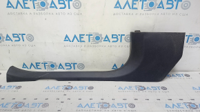 Front left inner door sill trim for Mercedes C-class W205 15-21, black, scratches