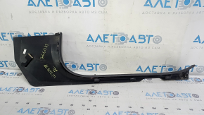 Front left inner door sill trim for Mercedes C-class W205 15-21, black, scratches