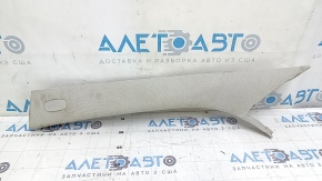 Mercedes C-class W205 15-21 gray front pillar trim, upper left, dry-cleanable
