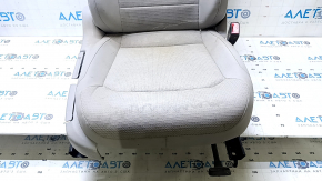 Passenger seat VW Passat b8 16-19 USA without airbag, mechanical, cloth gray, for dry cleaning