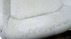 Passenger seat VW Passat b8 16-19 USA without airbag, mechanical, cloth gray, for dry cleaning