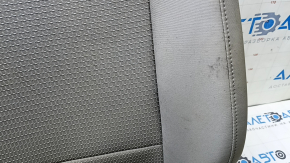 Passenger seat VW Passat b8 16-19 USA without airbag, mechanical, cloth gray, for dry cleaning