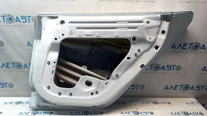 Tesla Model 3 21 rear right door, white PPSW, scratches