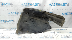 Front right rear fender liner BMW 5 F10 11-16 torn fasteners