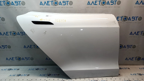Tesla Model S 21-25 rear right door, white PPSW, aluminum, butt