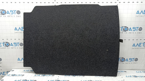 The trunk floor of the BMW 5 F10 11-16 is black and burnt through.