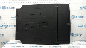 The trunk floor of the BMW 5 F10 11-16 is black and burnt through.