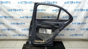 Bare rear right door Mercedes C-class W205 15-18 aluminum, graphite 992, glued, chipped